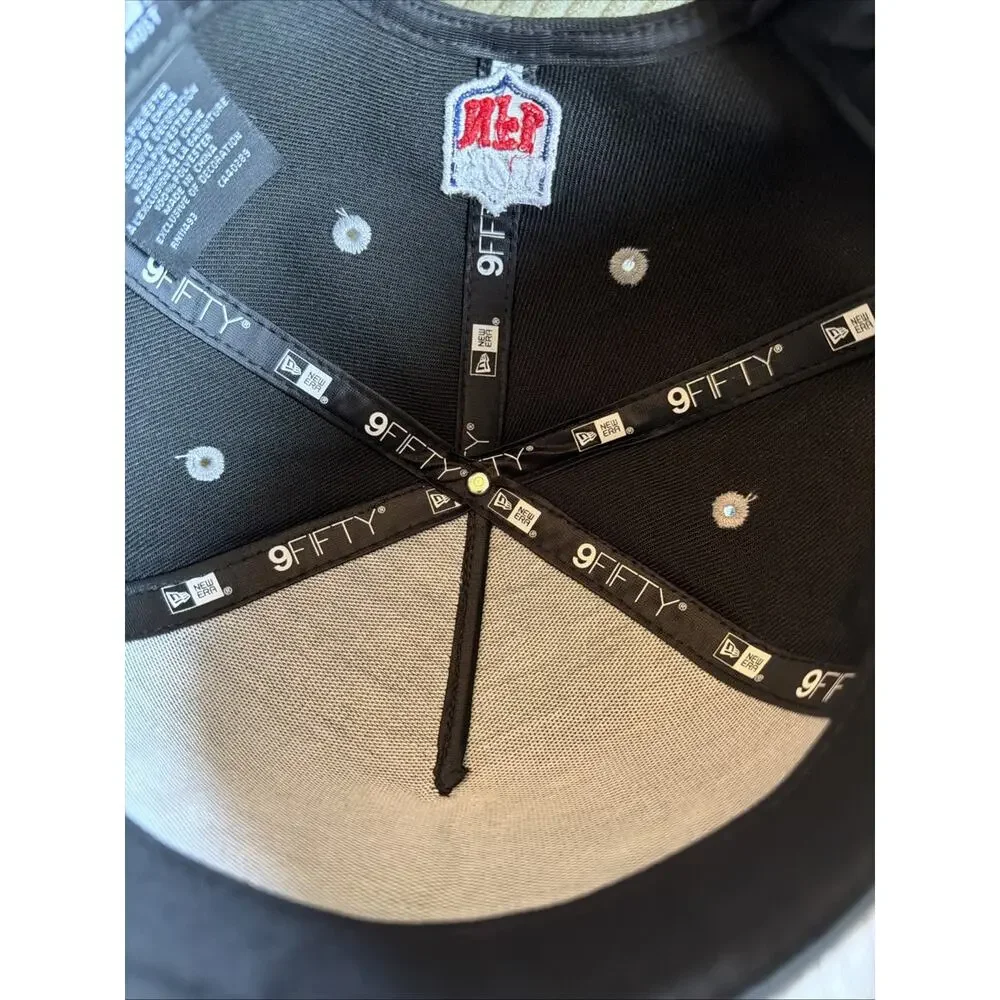 New Era 9Fifty New England Patriots Snapback Cap Black